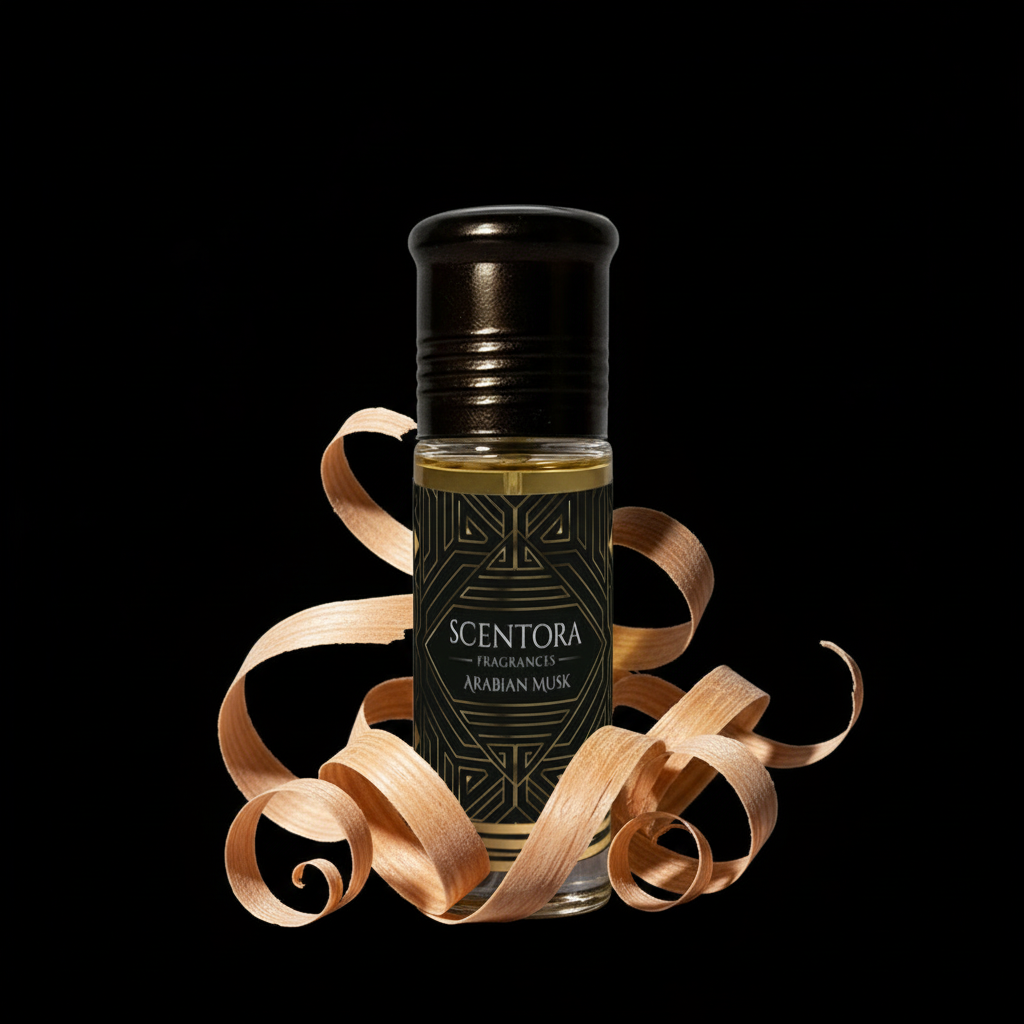 Arabian Musk Roll-On Attar | Unisex Floral Musky Perfume Oil | Alcohol-Free & Long Lasting