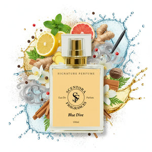 Blue Dive – Inspired by Blēu de Ch@nel - Used by Timothée Ch@lamet - Scentora Fragrances 