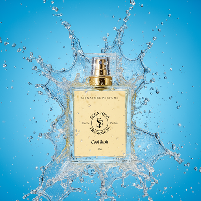 Cool Rush – Inspired by D@vidoff Cōol Water - Used by P@ul W@lker - Scentora Fragrances 