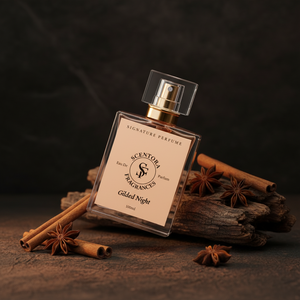 Gilded Night – Inspired by Gūccī Guilṭy - Used by L@na Del Rey - Scentora Fragrances 