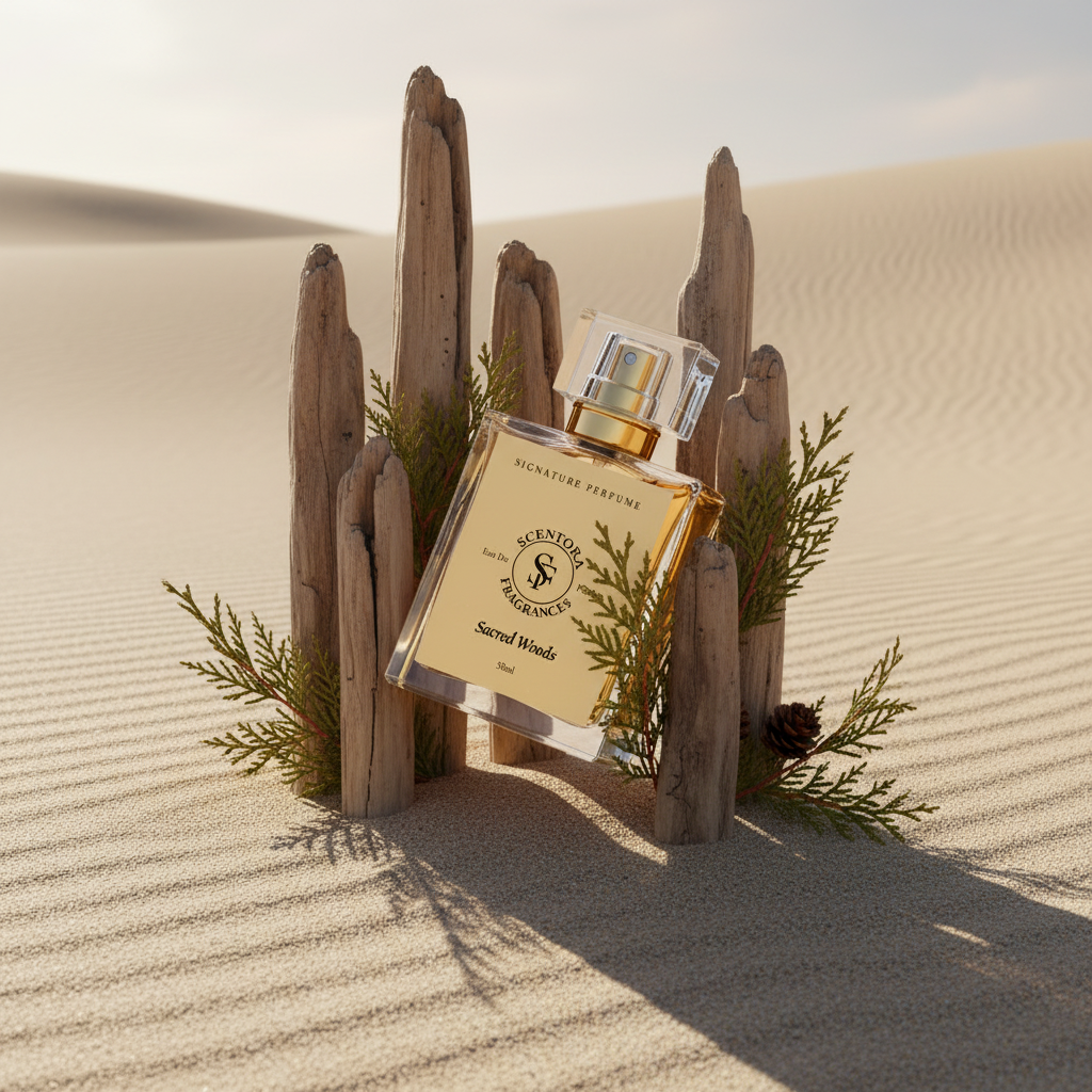 Sacred Woods Extrait de Parfum – (Inspired by Dīptyqǔe T@m D@o) | Unisex Woody Musky Perfume | Long Lasting Luxury Fragrance