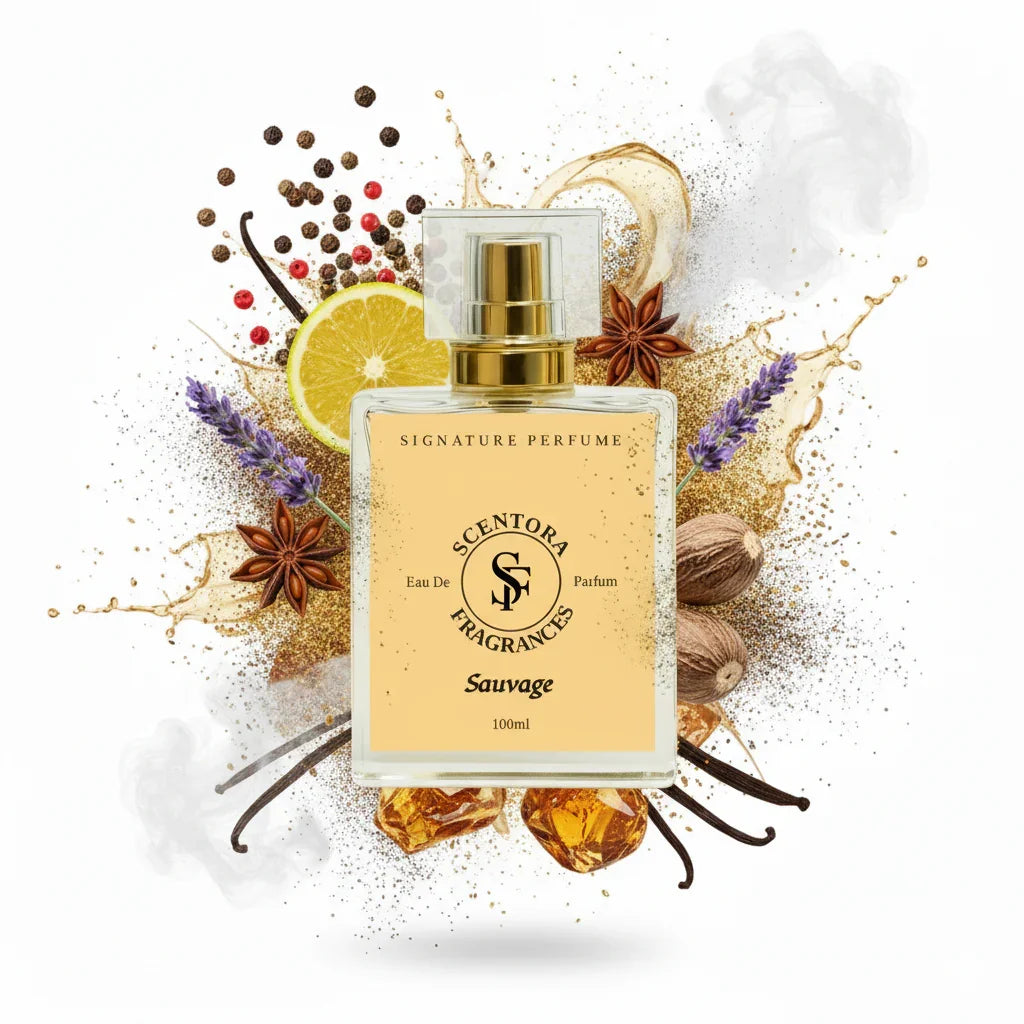 Sauvage – Inspired by Diør S@uvage - Used by Jòhnny Dēpp - Scentora Fragrances 