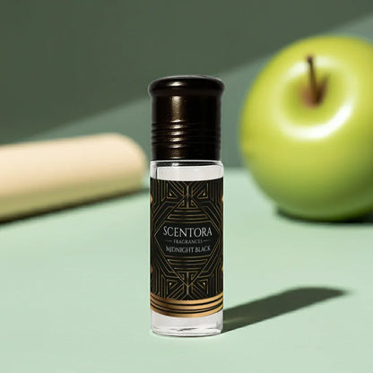 Midnight Black Roll-On – Inspired by J@guar Black - Scentora Fragrances 