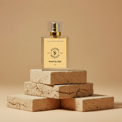 Wanted by Night Extrait de Parfum – (Inspired by Azz@ro W@nted by Night) | Men's Warm Spicy Woody Perfume | Long Lasting Luxury Fragrance
