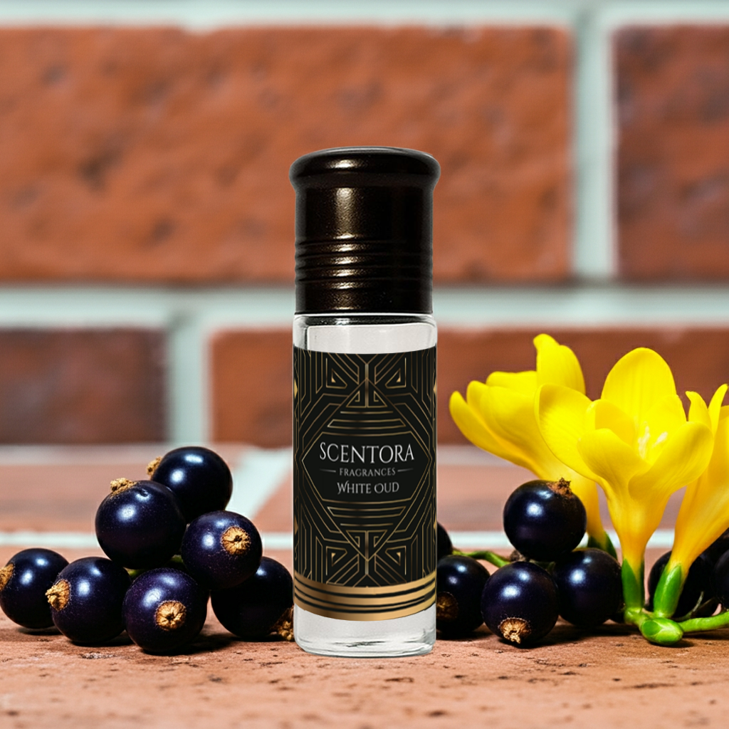 White Oud Roll-On - Scentora Fragrances 